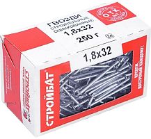 Гвозди  строительные оцинкованные Стройбат 1,8x32 (0,25 кг)  картинка